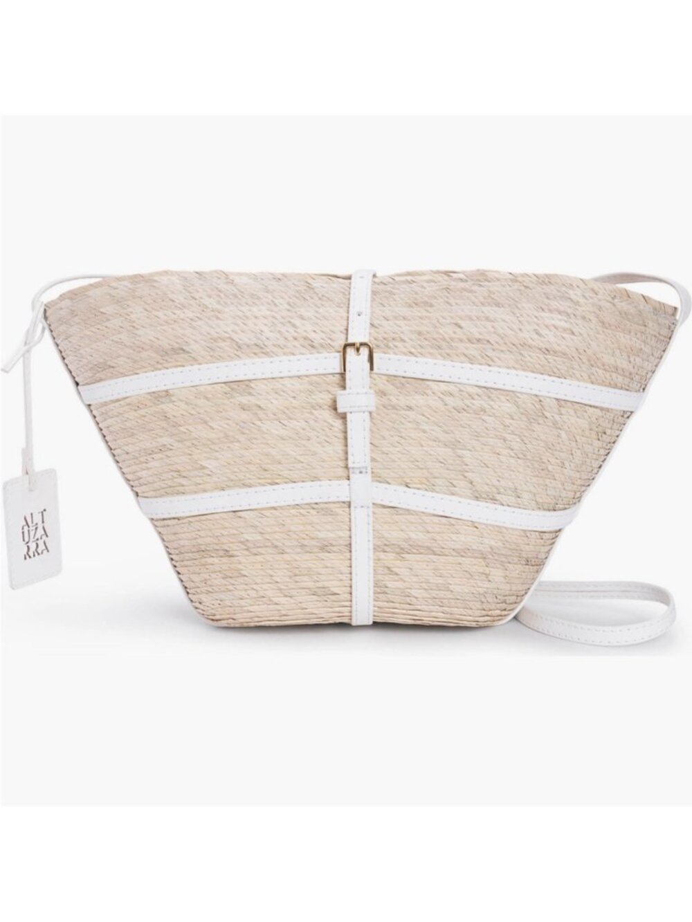 NWT Altuzarra Watermill Woven Palm Crossbody bag